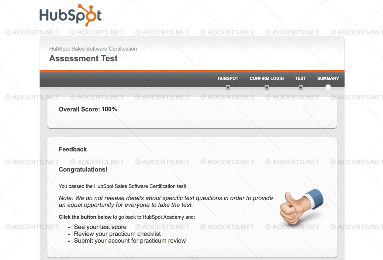 100% CORRECT ANSWERS HubSpot Sales Software Certification Exam Answers