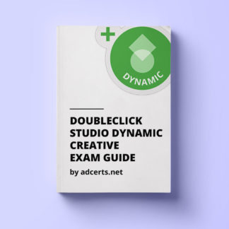 DoubleClick Studio Dynamic Creative Exam Answers by adcerts.net