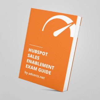HubSpot Sales Enablement Exam Answers by adcerts.net
